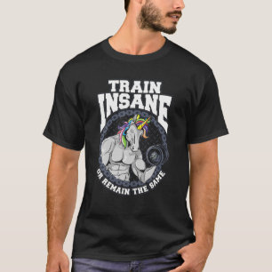 treinsinaasappel of hetzelfde Gym Unicorn Bodybu T-shirt