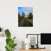 Treinsporen Poster (Thuiskantoor)