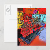 TREINSTALLATIES BRIEFKAART (Voorkant / Achterkant)