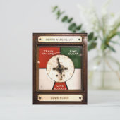 TREINSTALLATIES BRIEFKAART (Staand voorkant)