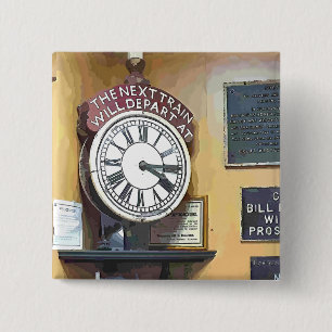 TREINSTALLATIES VIERKANTE BUTTON 5,1 CM