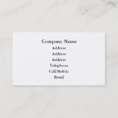 TREINSTALLATIES VISITEKAARTJE (Achterkant)