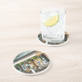 TREINSTALLATIES ZANDSTEEN ONDERZETTER (Zijkant)