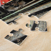 Treinstation Banff Alberta. Legpuzzel (Zijkant)