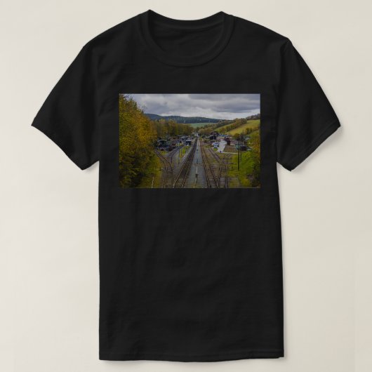 Treinstation Cranzahl T-shirt (Design voorkant)