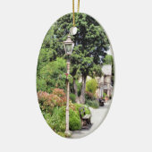 TREINSTATION KERAMISCH ORNAMENT (Links)