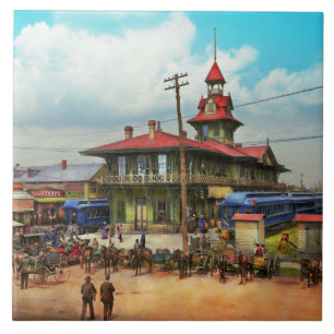 Treinstation - Louisville and Nashville Railroad Tegeltje