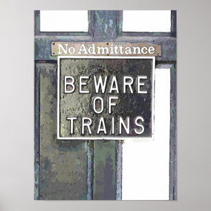 TREINSTATION POSTER