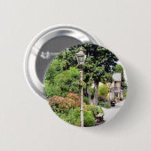 TREINSTATION RONDE BUTTON 5,7 CM (Voorkant /achterkant)