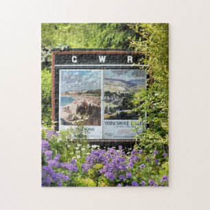  TREINSTATION SIGNS LEGPUZZEL