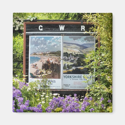  TREINSTATION SIGNS MAGNEET (Voorkant)