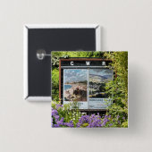 TREINSTATION SIGNS VIERKANTE BUTTON 5,1 CM (Voorkant /achterkant)