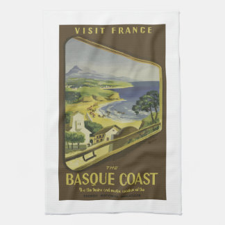  treinstation voor de Baskische kust, Theedoek