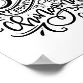 Treintona Pero Chingona Poster (Hoek)