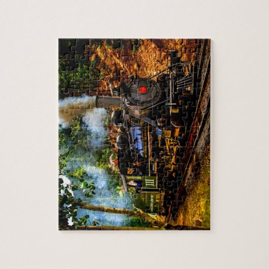 Treintractiemotor Legpuzzel (Verticaal)