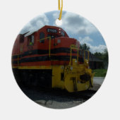 Treintrein Keramisch Ornament (Voorkant)