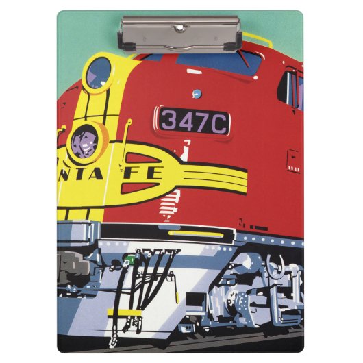 Treintrein Klembord (Voorkant)