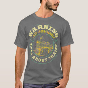 Treintrein locomotief t-shirt
