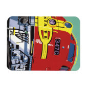 Treintrein Magneet (Horizontaal)