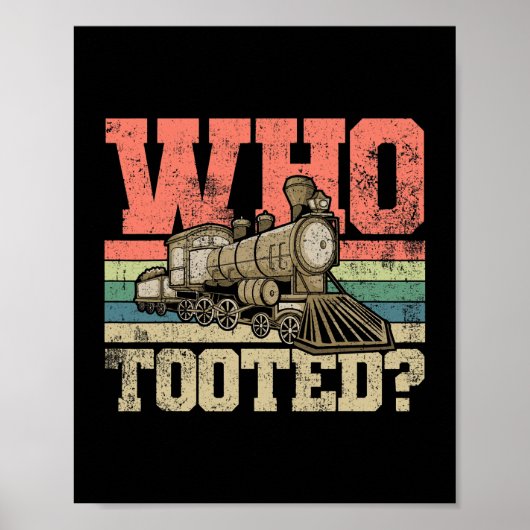 Treintrein Poster (Voorkant)