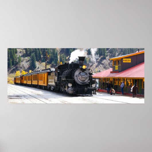 Treintrein Poster (Voorkant)