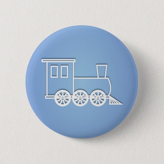 Treintrein Ronde Button 5,7 Cm (Voorkant)