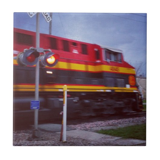 Treintrein Tegeltje (Voorkant)