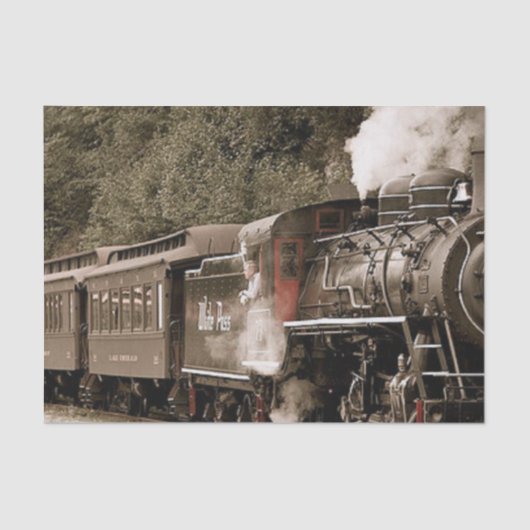 Treintrein Tissuepapier (Voorkant)