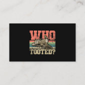 Treintrein Visitekaartje (Achterkant)