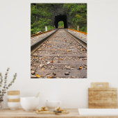 Treintunnel Poster (Keuken)