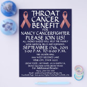 Treinvoordeel voor Throat Cancer Flyer (Enkel)