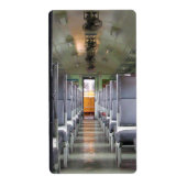 Treinwagen Thailand ... Zuidoost-Azië Reizen Etiket (Voorkant)