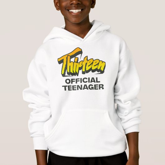 Treize Officiels Adolescent 13 Ans Garçons Filles (Devant)