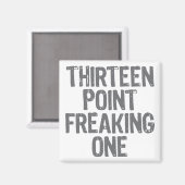 treize points freaking un aimant (Recto/Verso)