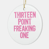treize points freaking un ornement (Gauche)