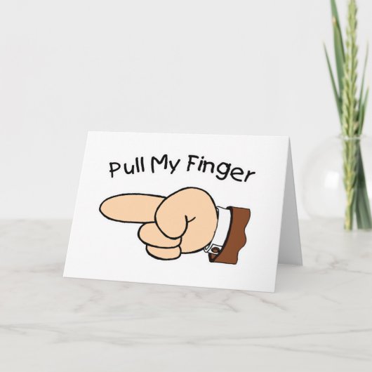 Trek aan mijn Wenskaart Kaart (Voorkant)