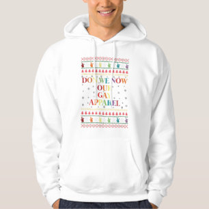 Trek Aan Ons Kleding Voor De Gay Kerstmis Aan  Hoodie