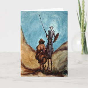 Trek Don Quichot aan Kaart