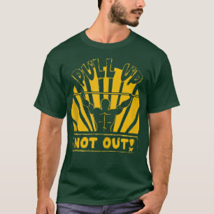 Trek het gewicht van de krachtige hefboom niet uit t-shirt