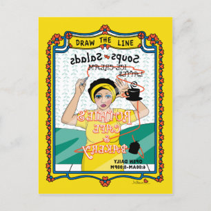 Trek het Line_B_ Briefkaart