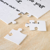 Trek je broek omhoog legpuzzel (Zijkant)