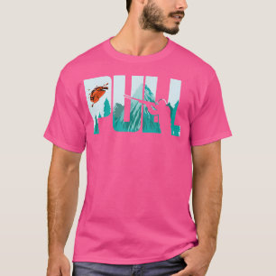 Trek Klei Schieten Schattige Duif Schutters Speler T-shirt