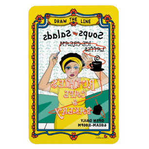 Trek Line_B_4x6 de Koelmachine Magnet Magneet