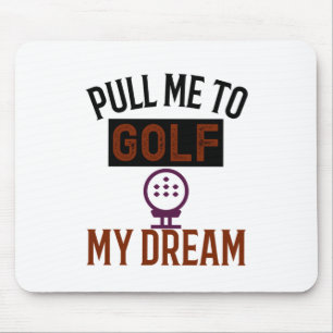 Trek me naar de droom. muismat