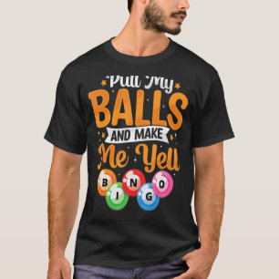 Trek mijn ballen maken me de bezoeker van de Spele T-shirt