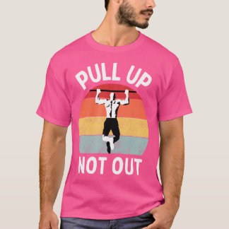 Trek niet uit bodybuilding powerlifting gewicht t-shirt