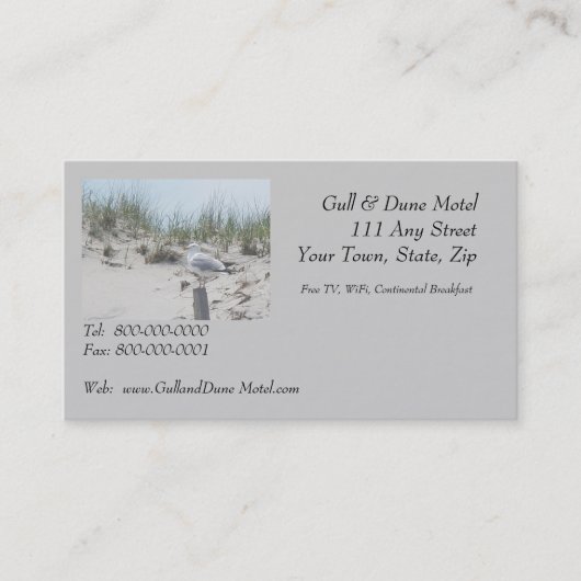 Trek op het Visitekaartje van Post (Voorkant)