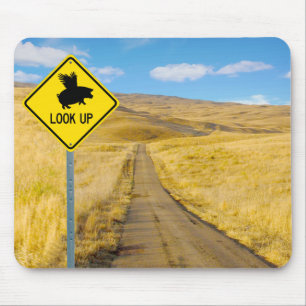 Trek uw ogen op voor varkens. muismat