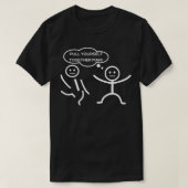 Trek uzelf samen met volwassen Man T-shirt (Design voorkant)