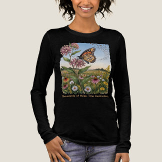 Trek van de Monarchvlinder Tri-Blend Shirt
